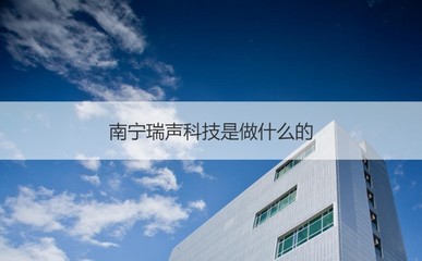 瑞聲科技 本科生待遇與業務聚焦電子元器件與機電組件設備制造